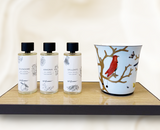 High-gloss Solid Wood & Metal Trays